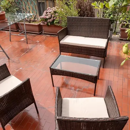 Center Romantic With Terrace Apartment Milan